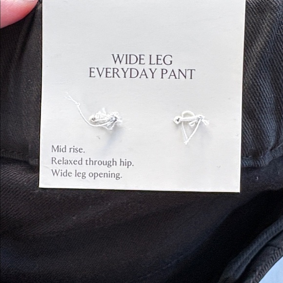 NWT Banana Republic Wide Leg Everyday Pant Size M/Tall (#713473) - Picture 7 of 9